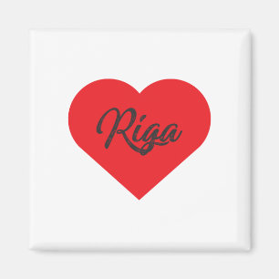 Aimant I Love Riga - Lettonie