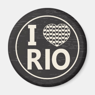 Aimant I love Rio