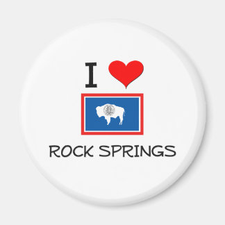 Aimant I Love Rock Springs Wyoming