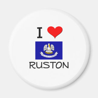Aimant I Love RUSTON Louisiana