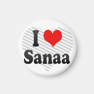 Aimant I Love Sanaa, Yémen