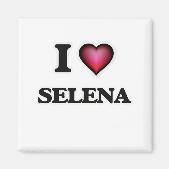 Aimant I Love Selena (Devant)