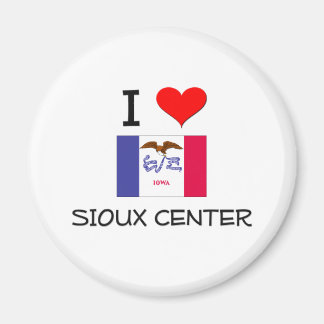 Aimant I Love SIOUX CENTRE Iowa