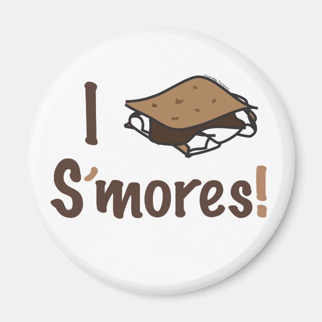 Aimant I Love S'mores (Devant)