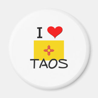 Aimant I Love Taos Nouveau-Mexique