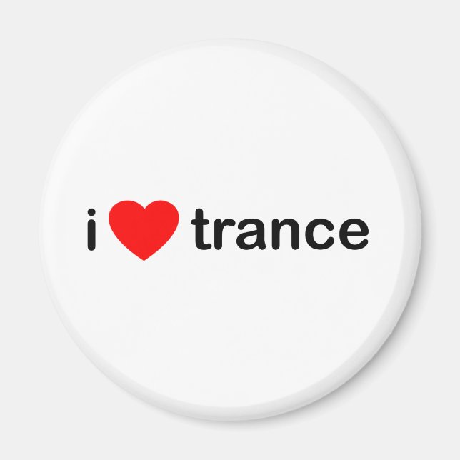 Aimant I Love Trance (Devant)