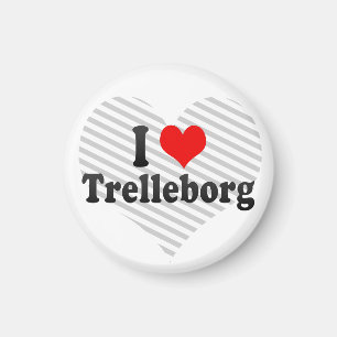 Aimant I Love Trelleborg, Suède