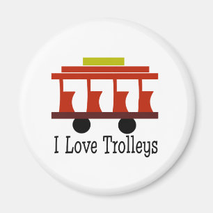 Aimant I Love Trolleys