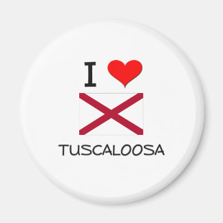 Aimant I Love TUSCALOOSA Alabama