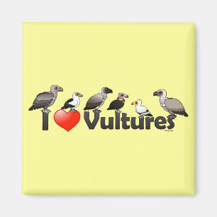 Aimant I Love Vultures (Afrique)