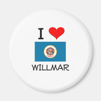 Aimant I Love Willmar Minnesota