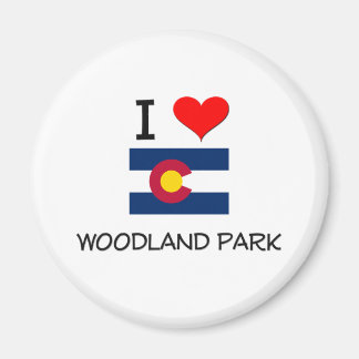 Aimant I Love WOODLAND PARK Colorado