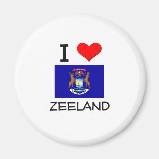Aimant I Love Zeeland Michigan