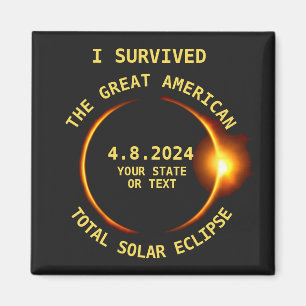 Aimant I Survived the Total Solar Eclipse 4.8.2024 USA
