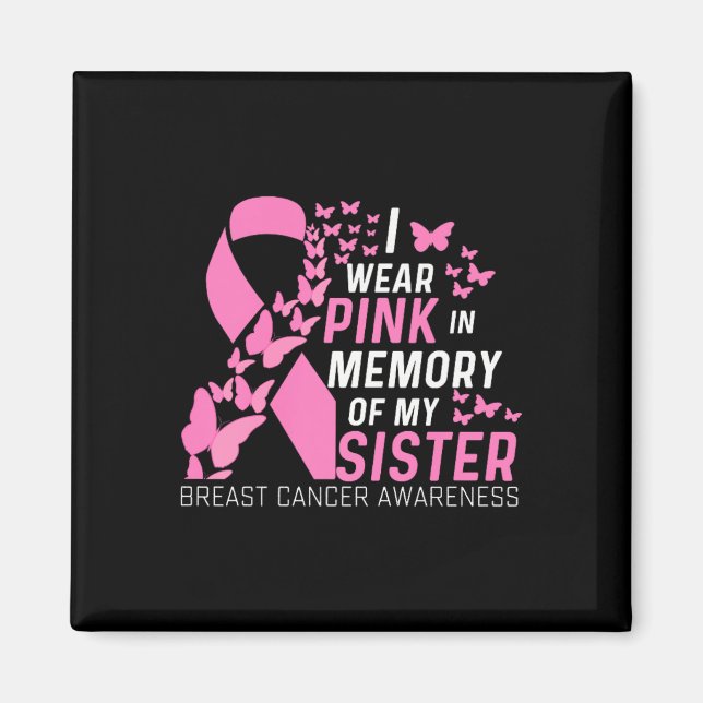 Aimant I Wear Pink (Devant)