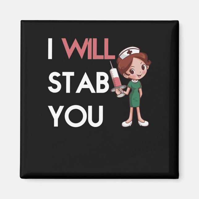 Aimant I Will Stab you (Devant)
