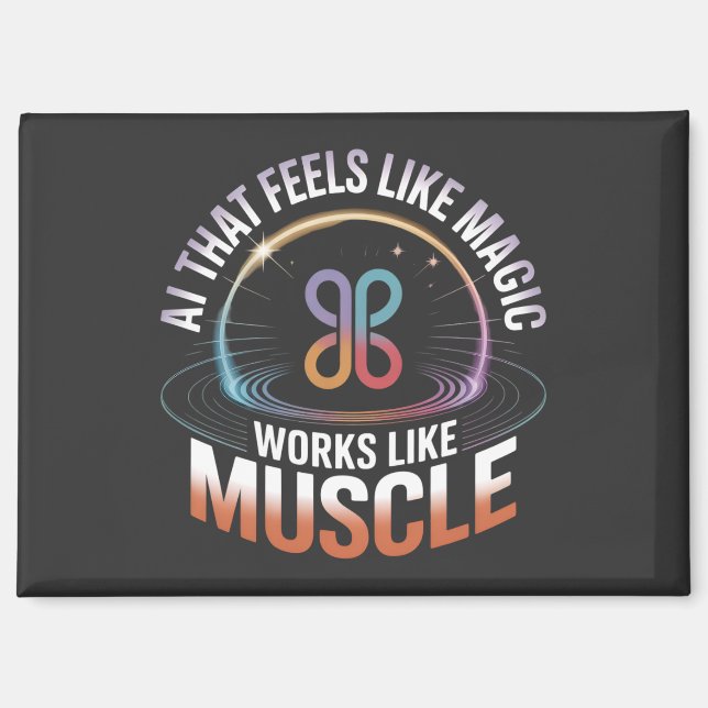 Aimant IA Esthétique Futuristic Technology mens fashion (Recto)