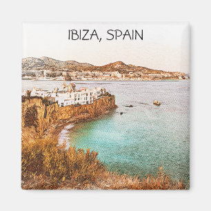 Aimant Ibiza Espagne Baleares Island Sceneres