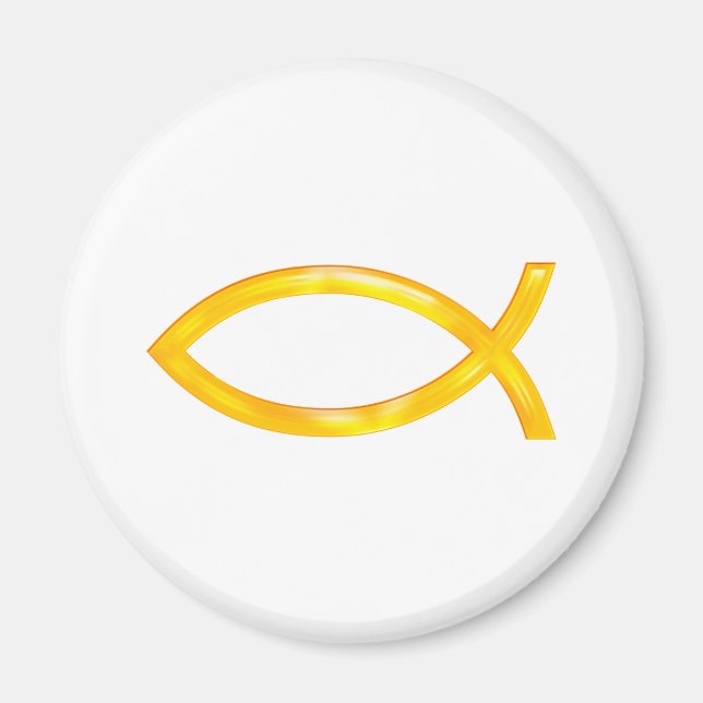 Aimant Ichthus - Christian Fish Symbol (Devant)