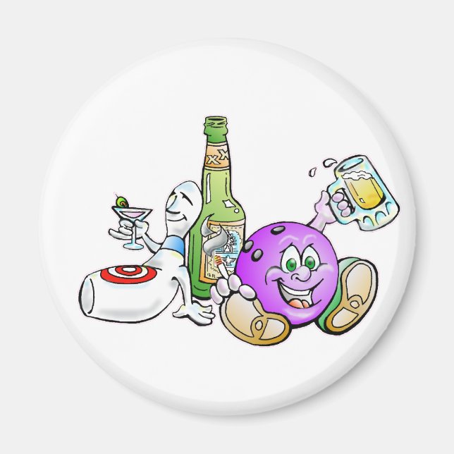 Aimant Ici pour la bière ! (Devant)