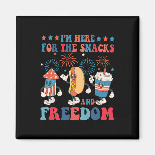 Aimant Ici Pour Les Snacks Et Liberté 4 juillet Garçons G