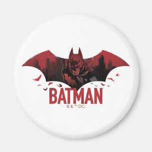 Aimant Icône Batman Crimson Gotham
