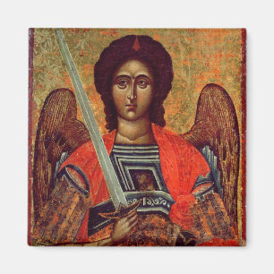 Aimant Icône de l'ange Michael, Grec, XVIIIème siècle