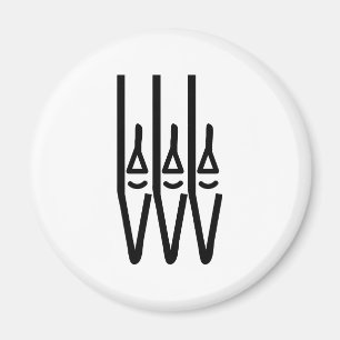 Aimant icône des tuyaux d'orgue