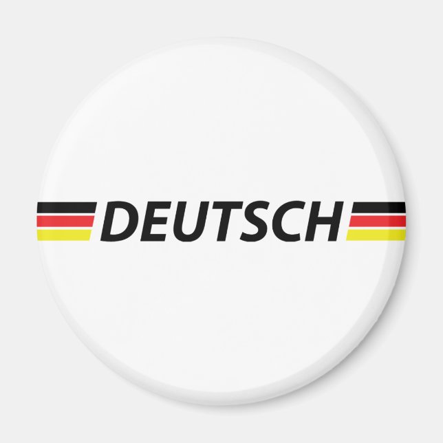 Aimant icône deutsch (Devant)