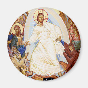 Aimant Icône orthodoxe de l'Anastasis Résurrection