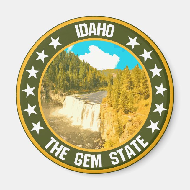 Aimant Idaho (Devant)