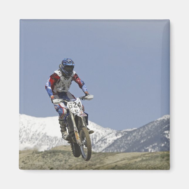 Aimant Idaho, Course de motocross, Course de moto (Devant)