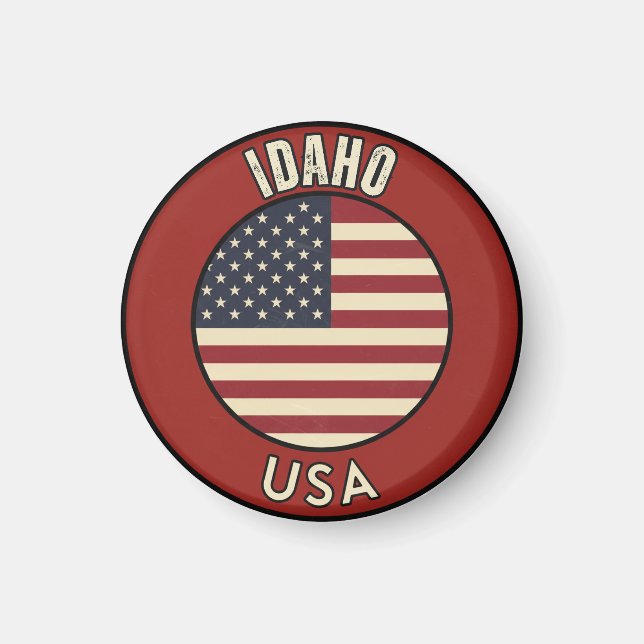 Aimant Idaho États-Unis (Devant)