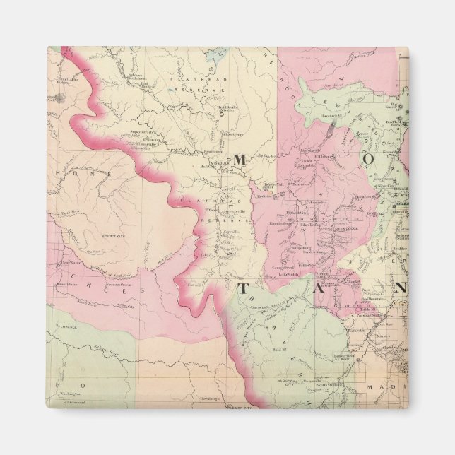 Aimant Idaho, Montana ouest (Devant)