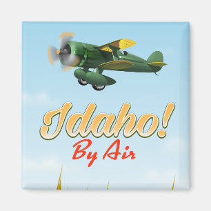 Aimant Idaho ! Par avion