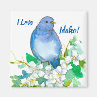Idaho Souvenir Mountain Bluebird Syringa