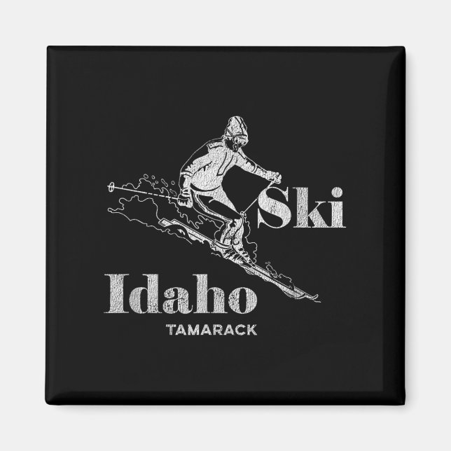 Aimant Idaho vintage Tamarack Ski Tee (Devant)