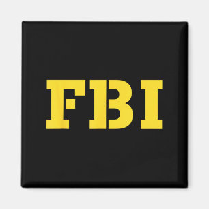 Aimant Idée de costume Fbi Halloween - Drôle de bricolage