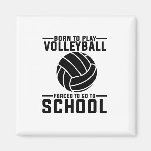 Aimant Idées cadeaux de volley-ball Équipe du joueur