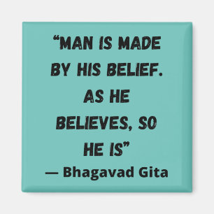 Aimant Il Croit, Il Est Donc Bhagavad Gita