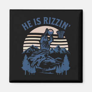 Aimant Il Est Ressuscité Rizzin' Pâques Jésus Foi Chrétie