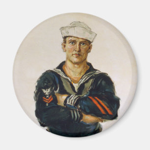 Aimant Il garde le monde en sécurité pour la démocrati