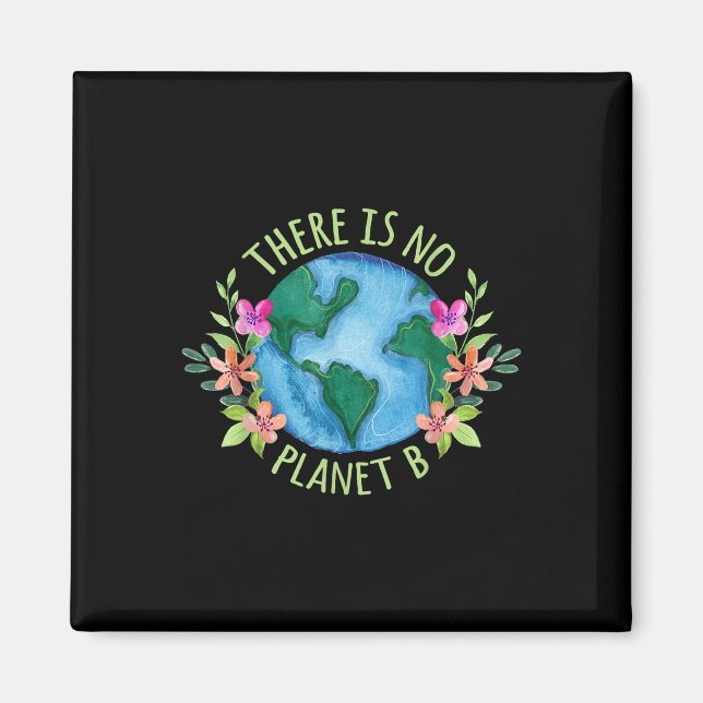 Aimant Il N'Y A Pas De Planète B À Part Mère Terre Amour (Devant)