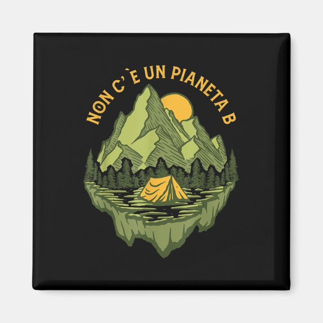 Aimant Il N'Y A Pas De Planète B Mère Terre De l'environn (Devant)