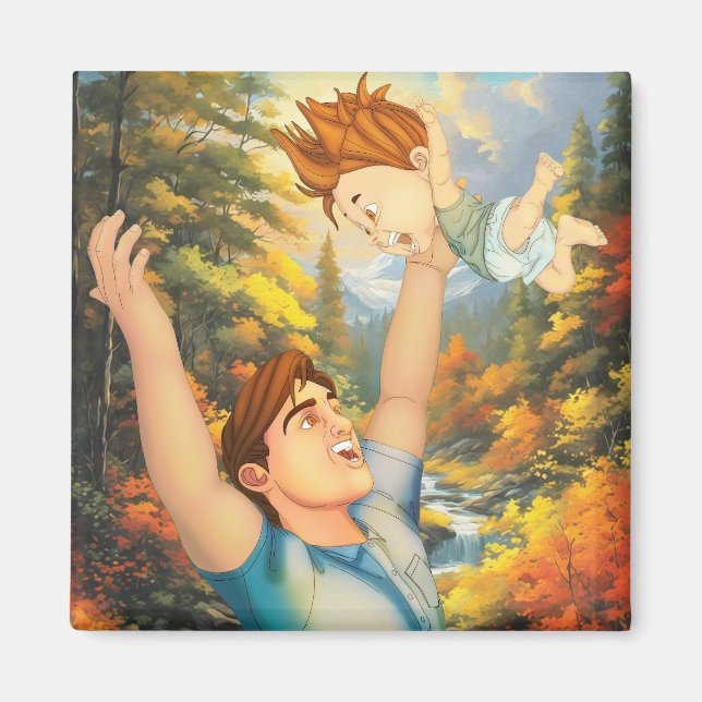 AIMANT IL N'Y A RIEN DE TEL QU'UNE BONNE TOUCHE AVEC PAPA (Devant)