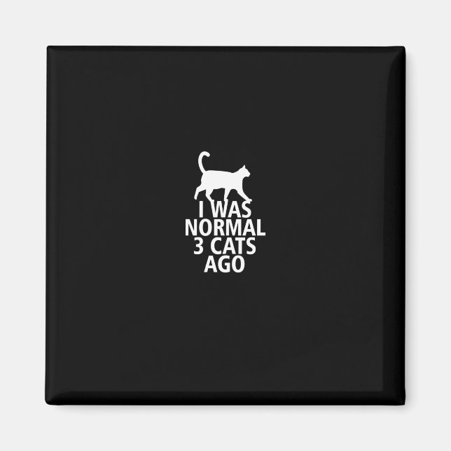 Aimant il y a 3 chats (Devant)