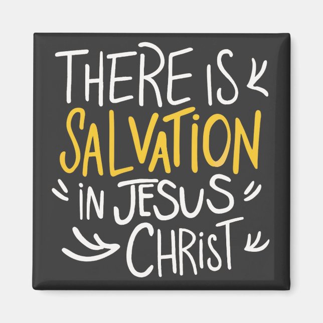 Aimant Il y a le salut en Jésus Christ (Devant)