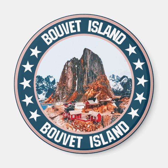 Aimant Île Bouvet                                      (Devant)