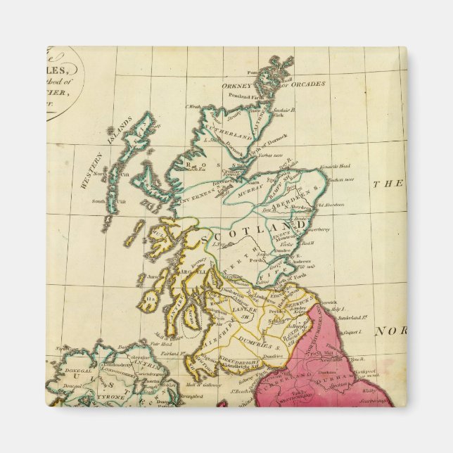 Aimant Île britannique 6 (Devant)