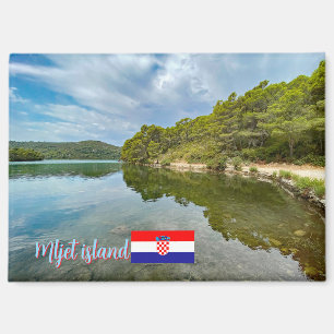 Aimant Île de Mljet en Croatie, voyage